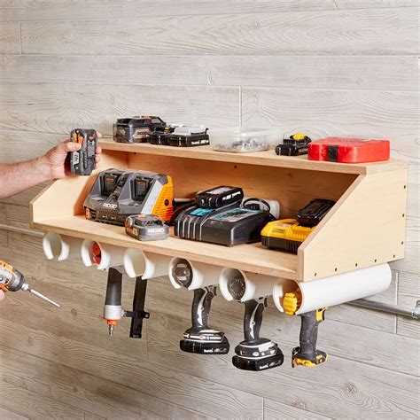 drill rack storage